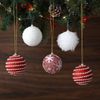 ABC 16-teiliges Aufbewahrungsbox-Set, für Weihnachten, weiß, Polyester, 7 x 25 x 25 cm Bild 5