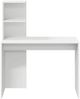 vidaXL Schreibtisch mit Regal Weiß 102 x 50 x 124 cm Holzwerkstoff 869354 Bild 5