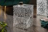 riess-ambiente Beistelltisch LEAF 30cm silber (Set, 1-St), Nachttisch · Metall · Handarbeit · Modern Design Bild 3