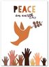 Poster Frieden Liebe Freundlich als Deko Print ohne Rahmen - 20 x 25 cm / 1 Bild 5