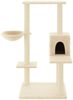 vidaXL Kratzbaum mit Sisal-Kratzsäulen Creme 95 cm 172073 Bild 3