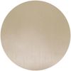 Gardine Blickdicht mit Schlaufen ( Taupe hell ) in 140x145cm ( Breite x Höhe ) Bild 3