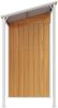 vidaXL Gartenhaus mit Schleppdach Hellbraun 277x107x181 cm Stahl 364528 Bild 5
