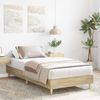 vidaXL Bettgestell ohne Matratze Sonoma-Eiche 90x190 cm Holzwerkstoff 861086 Bild 3
