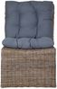 MiaMöbel Rattansessel 'Pranconeli' 100% Baumwolle, Rattan Modern Bild 2