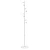 vidaXL Garderobenständer Weiß 176 cm Pulverbeschichtetes Eisen 377095 Bild 2