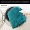 Möve Badematte Superwuschel, Badvorleger, Badezimmer Teppich, Höhe 40 mm, rutschhemmend beschichtet, schnell trocknend, strapazierfähig, fußbodenheizungsgeeignet, Polyester, rechteckig, Mikrofaser-Badematte, Badteppich, rechteckig, rund & als 3-tlg. Set Bild 4