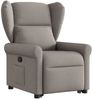 vidaXL Relaxsessel mit Aufstehhilfe Taupe Stoff 3303381 Bild 3