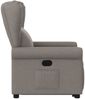 vidaXL Relaxsessel mit Aufstehhilfe Taupe Stoff 3303381 Bild 5