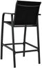 vidaXL Garten-Barstühle 4 Stk. Schwarz Textilene 48117 Bild 5