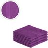 Handtuch 4er Set 50 x 100 cm Lila Bild 2