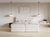 Selsey 'Alegre' Boxspringbett mit Bettkasten, hellbeige , 180x200 cm Bild 3