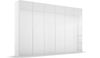 rauch Kleiderschrank; Drehtürenschrank PURISMA, 6-türig, 6 Glastüren, Alpinweiß, inkl. Innenspiegel und weiteres Zubehör, 301x223x61xcm Bild 3