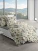 Bierbaum Biber Bettwäsche 155x220 Blätter natur grün beige 4136-80 Bild 2