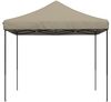 vidaXL Party-Zelt Taupe 292 x 292 x 315 cm Oxford-Stoff 42023546 Bild 5