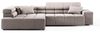 INOSIGN Ecksofa Ancona incl. Kopfteilverstellung, Zierkissen Breite 319cm, L-Form, wahlweise motorische Sitztiefenverstellung, auch in Cord + Easy Care Bild 3