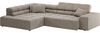 INOSIGN Ecksofa Ancona incl. Kopfteilverstellung, Zierkissen Breite 319cm, L-Form, wahlweise motorische Sitztiefenverstellung, auch in Cord + Easy Care Bild 4