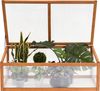 MCombo Frühbeet Gewächshaus Treibhaus Frühbeetkasten 0698, Aufsatz Pflanzenbeet, mit Abdeckung für Jungpflanzen , aus Holz und Polycarbonat, 59 x 100 x 40 cm Bild 3