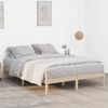 vidaXL Massivholzbett ohne Matratze 152x203 cm Kiefer 822459 Bild 4