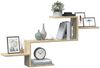 vidaXL Wandregal Sonoma-Eiche 104x15x49 cm Holzwerkstoff 853202 Bild 3