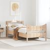 vidaXL Massivholzbett mit Kopfteil 90x200 cm Kiefer 3306312 Bild 3