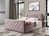 Boxspringbett Utren, Rosa, 140x200 cm Bild 2