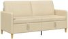 vidaXL Sofa mit Stauraum Creme 172 x 78 x 87 cm Polyester 42036954 Bild 2