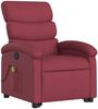 vidaXL Massagesessel mit Aufstehhilfe Weinrot Stoff 3203993 Bild 3