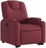 vidaXL Relaxsessel mit Aufstehhilfe Elektrisch Weinrot Stoff 3204395 Bild 4