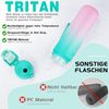 AOPREL Trinkflasche 1l BPA-frei Tritan Sport Auslaufsicher Fitness Camping Büro Bild 4