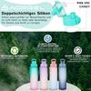 AOPREL Trinkflasche 1l BPA-frei Tritan Sport Auslaufsicher Fitness Camping Büro Bild 5