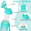 AOPREL Trinkflasche 1l BPA-frei Tritan Sport Auslaufsicher Fitness Camping Büro Bild 2
