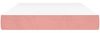 vidaXL Taschenfederkernmatratze Mittel Rosa 120x210x20 cm Samt 4016581 Bild 3