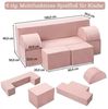 GarveeMore Kindersofa 6-teilig–Spielsofa Spielcouch Modulare Kinderspielcouch für Kinder Bild 3