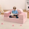 GarveeMore Kindersofa 6-teilig–Spielsofa Spielcouch Modulare Kinderspielcouch für Kinder Bild 2