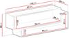 Wandboard Olkuna OK07 (Farbe: Platingrau + Biscuit Eiche) Bild 3