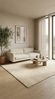 Gabbeh Teppich - Softy - Uni 240x170 cm - beige Bild 2