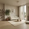 Gabbeh Teppich - Softy - Uni 240 x 170 cm - beige Bild 2