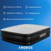 Arebos Luftbett, Selbstaufblasend mit Pumpe, Pumpe 2in1 Funktion: Inflation & Deflation, 203 x 152,5 x 51 cm Bild 3