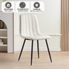 Albatros Esszimmerstühle 4er Set GARDA beige - Komfortabler Polsterstuhl für Modernes und Stilvolles Design am Esstisch - Küchenstuhl oder Stuhl Esszimmer mit hoher Belastbarkeit bis 110kg Bild 3