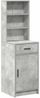 vidaXL Highboard Beton Grau 40 x 40,5 x 135 cm Holzwerkstoff 865076 Bild 2