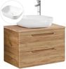 Waschtischunterschrank 80 cm LUTON-56-CRAFT Wotan Eiche Nb. Nb, B/H/T ca. 80/59/46 cm Bild 4