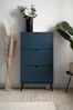 Schuhkipper >Vigo< in Pastel Blau, Holzwerkstoff - 70x125x24cm (BxHxT) Bild 3