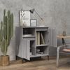 vidaXL Sideboard Grau Sonoma 60x35x70 cm Holzwerkstoff 821154 Bild 3