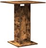 Bistrotisch, Bartisch, Stehtisch Räuchereiche 60x60x75 cm Holzwerkstoff Bild 2