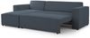 Ecksofa Schlafsofa WALDO Stoff Brooklyn Meeresblau Ottomane Links Bild 4