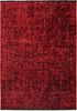 KADIMA DESIGN Wollteppich KOFEL Wohnzimmer Waschbar Schlafzimmer Wohnzimmerteppich Esszimmer, Läufer, Höhe: 9 mm, Rot, 80x150 cm, Modern Esszimmerteppich Einfarbig Uni Waschbar Bild 2