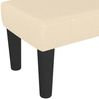 vidaXL Sitzbank Creme 70x30x30 cm Stoff 346621 Bild 5