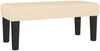 vidaXL Sitzbank Creme 70x30x30 cm Stoff 346621 Bild 2