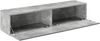 Hängeboard Evaton 140x33x30 cm Betonoptik [en. casa] Bild 2